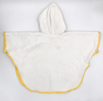 Chicco Παιδικό Πόντσο Θαλάσσης σε Λευκό χρώμα 70x46cm