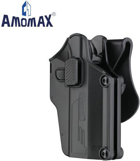 Amomax Per-Fit Universal LH Θήκη Ζώνης για Πιστόλι Μαύρη