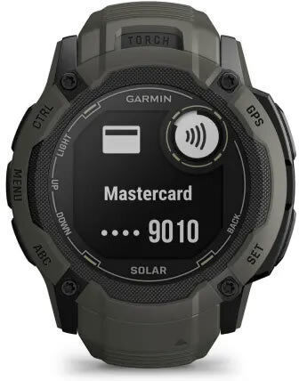 Garmin Instinct 2X Solar 50mm Waterproof Smartwatch with Heart Rate Monitor (Moss)
