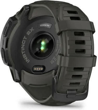 Garmin Instinct 2X Solar 50mm Waterproof Smartwatch with Heart Rate Monitor (Moss)