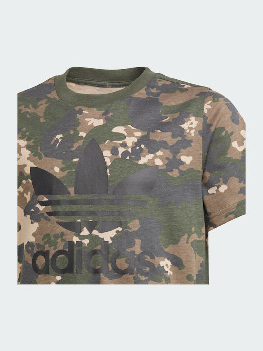 Παιδικό T-shirt Χακί