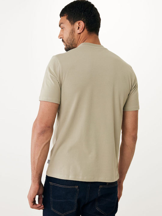 Mexx Men's Short Sleeve T-shirt Khaki