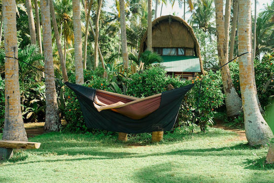 Ticket To The Moon Convertible Camping Mückennetz Weiß 280x130cm.
