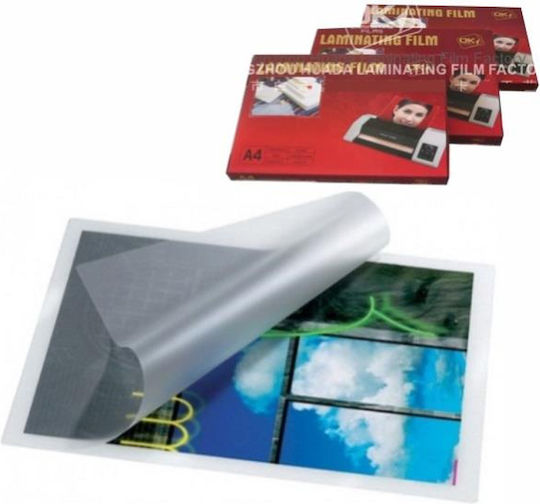 OK. Ζελατίνες Πλαστικοποίησης 125 microns 100τμχ