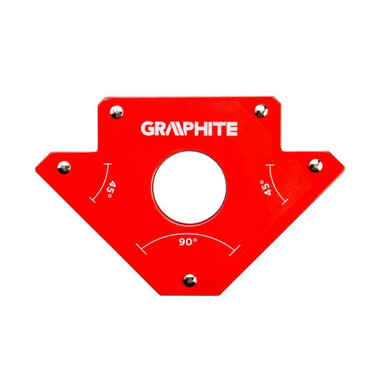 Graphite 56H902 Unghiul de sudare cu capacitate magnetică 22.7kg & unghiuri 45° / 90°