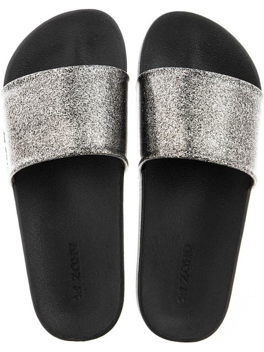 780-18207 Frauen Flip Flops in Silber Farbe