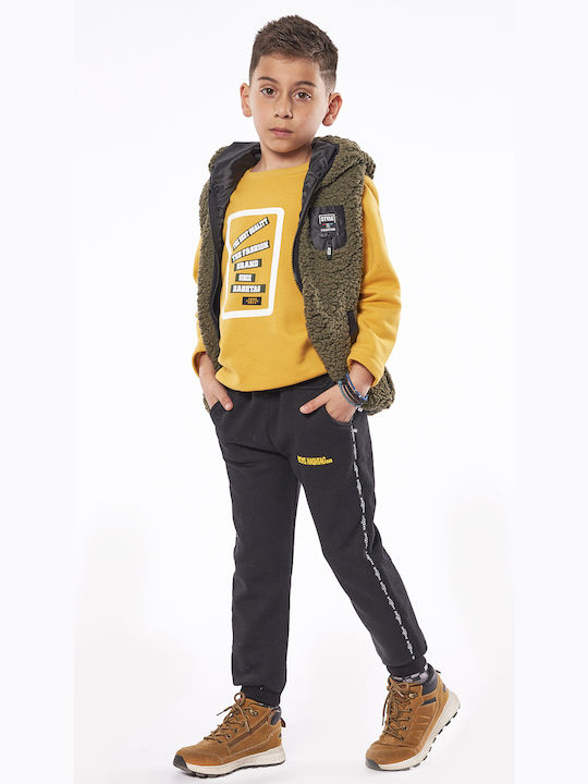 Hashtag Kids Set with Pants & Jacket Winter 3pcs Yellow