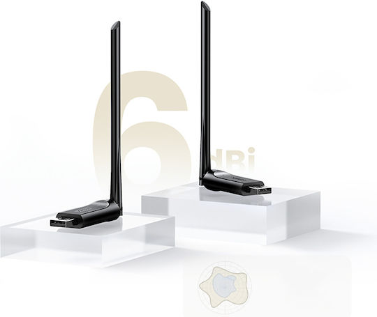 Ugreen CM496 Adaptor Rețea USB cu Conexiune Wireless Wi-Fi 650Mbps