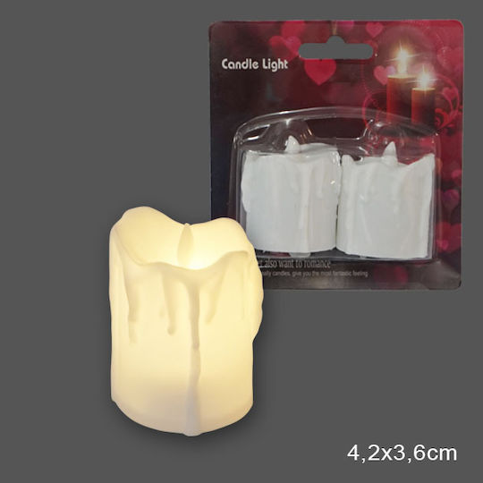 Marhome LED Candle Lamp 2pcs