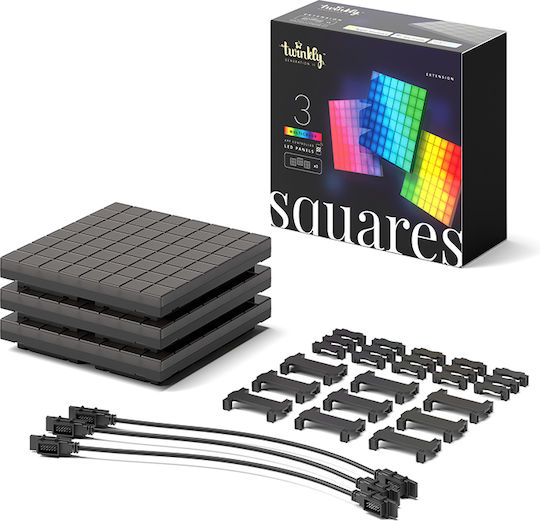 Twinkly Φωτιστικό LED RGB 3τμχ