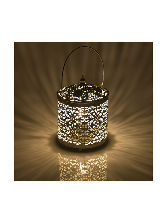 Inart Laterne Dekorative Lampe Laterna Weiß