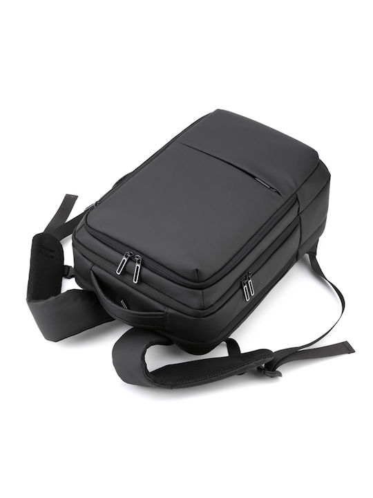 Forecast 2102 Waterproof Laptop Backpack for 15.6" Laptop with USB Port in Black Colour