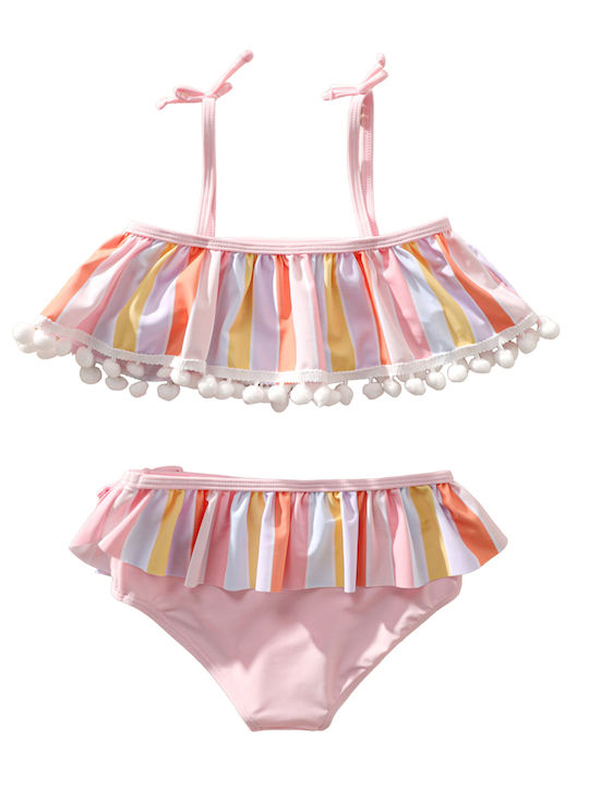 Poulain Kids Swimwear Bikini Pink