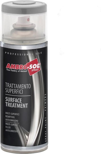 Ambro-Sol Σπρέι Αστάρι Special Primer με Μεταλλικό Εφέ Λευκό ΛΕΥΚΟ 400ml