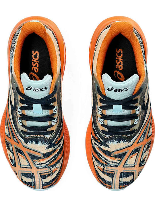 GEL-NOOSA Kids Sports Shoes Running with Laces Orange