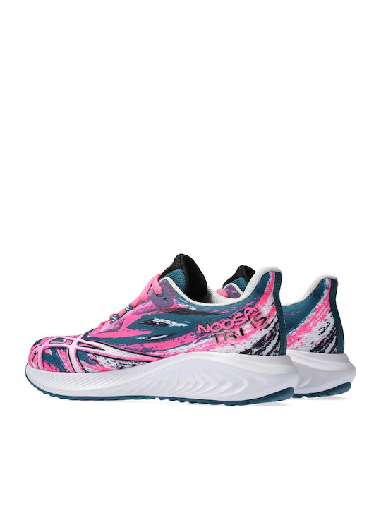 GEL-NOOSA Kinder Sportschuhe Laufen mit Schnürsenkeln Rosa