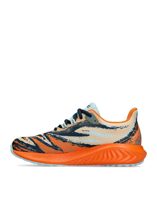 GEL-NOOSA Kids Sports Shoes Running with Laces Orange