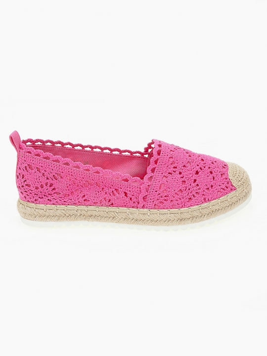 Issue Fashion Women's Knitted Espadrilles Pink 0570/8004390