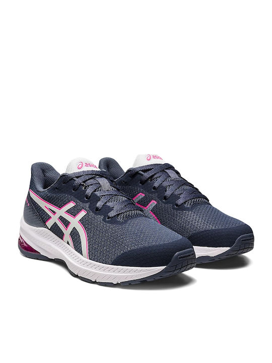 GT-1000 12 GS Kids Sports Shoes Running with Laces Navy Blue