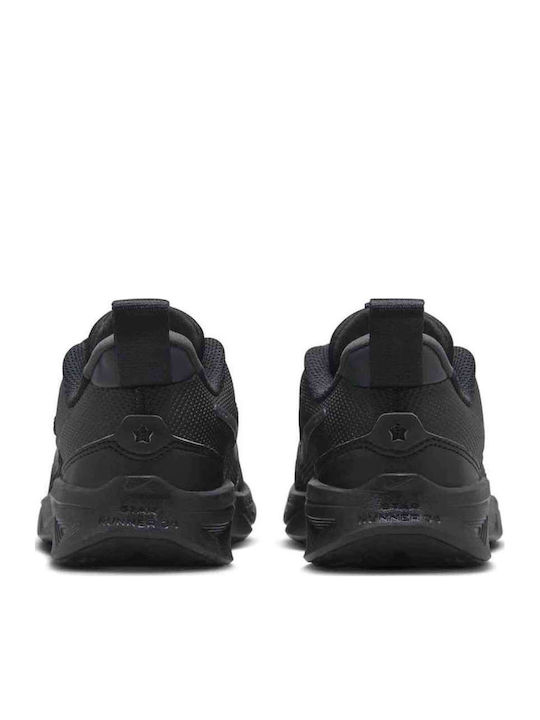 Star Runner Star Runner 4 K Kids Sports Shoes Running with Laces Black