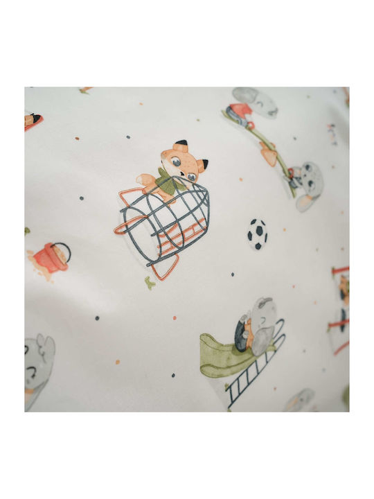 Vesta Home Cotton Baby Quilt 120x160cm Multicolour