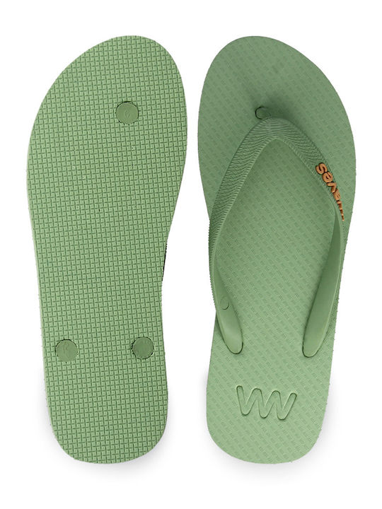 Women's Flip Flops Green