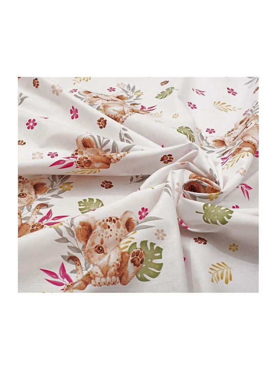 Dimcol Baby Cotton Pillowcase Beige 35x45cm