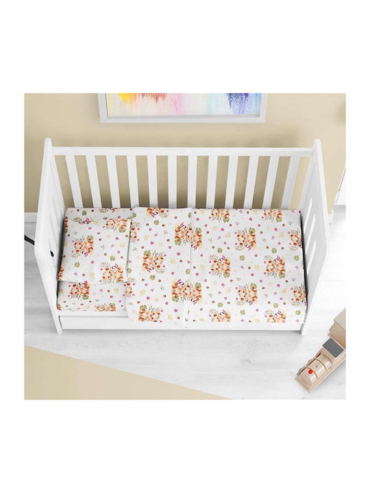 Dimcol Baby Cotton Pillowcase Beige 35x45cm
