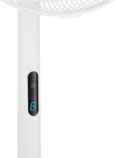 Sencor Pedestal Fan 48W with 40cm Diameter Remote Control White