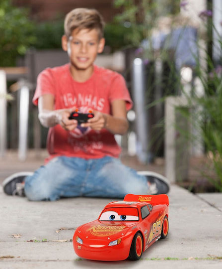 Dickie Cars 3 Lightning Mcqueen Turbo Teleghidat Mașină Roșu
