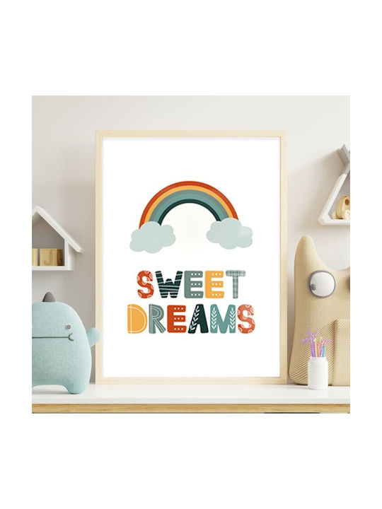 Walls Детска Рамка Sweet Dreams от Дърво 50x70см