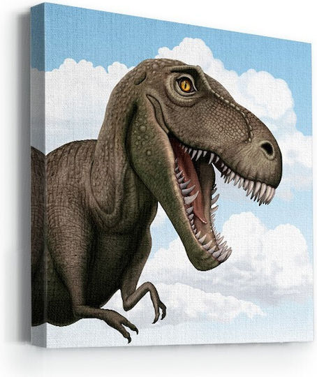 Walls Kids Wall Art Framed Dinosaur Close-up