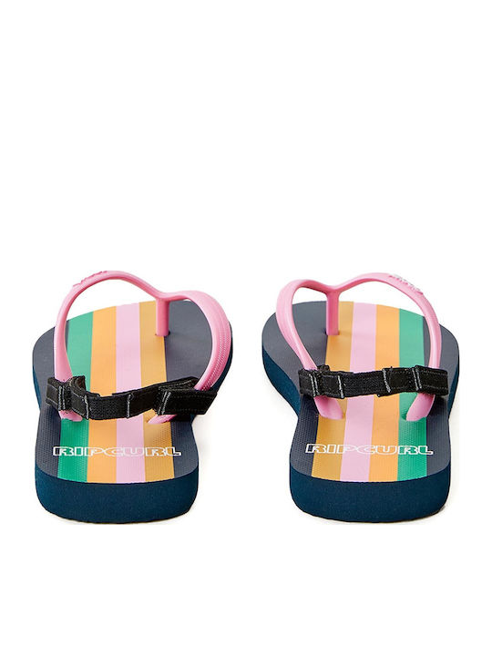 Women's Flip Flops in Navy Blue Style