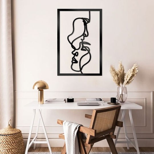 Walls 3D Силует Двойка В Любов 40x40см