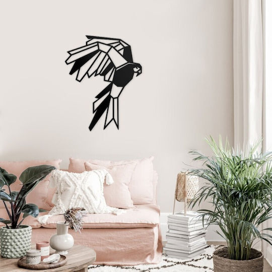 Walls 3D Silhouette Parrot 40x40cm