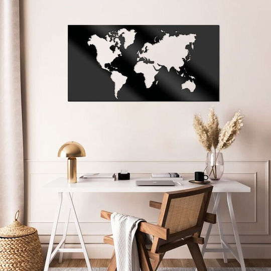 Walls 3D Силует Рамкирана Карта 80x40см