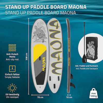 ECD Germany Maona Inflatable SUP Board with Length 3.08m