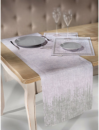 Saint Clair Runner 2040 Liliac-argintiu 40x160cm