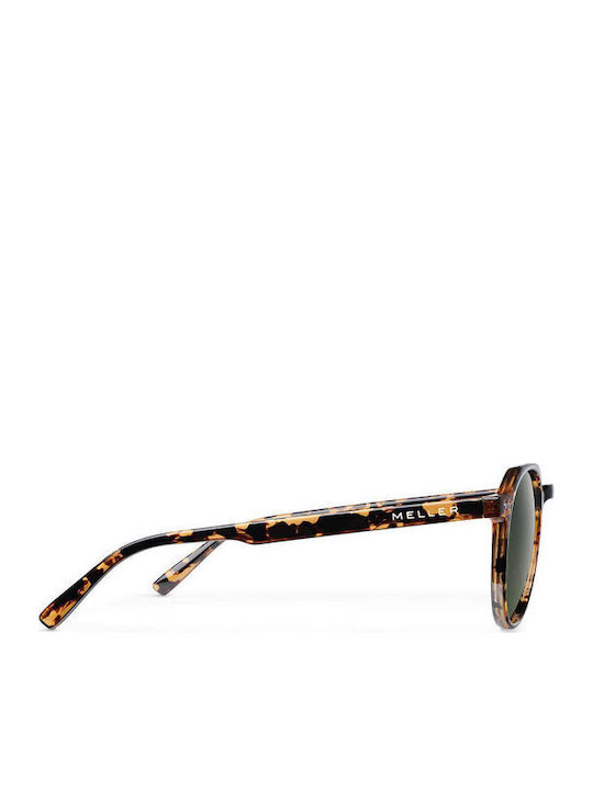 Meller Chauen Unisex Γυαλιά Ηλίου με Κοκκάλινο Σκελετό Dark Tigris Olive