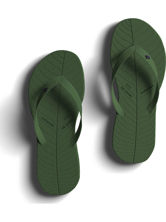 Nature02 Ανδρικά Flip Flops Πράσινα