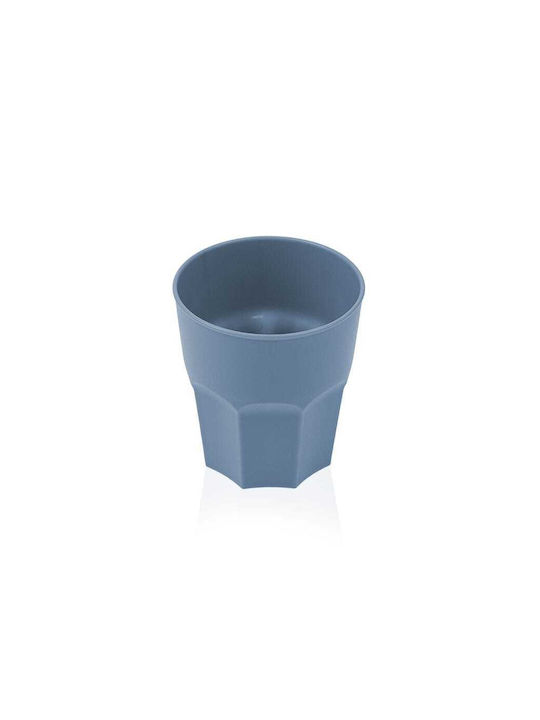 Glas Wasser aus Glas in Blau Farbe 380ml