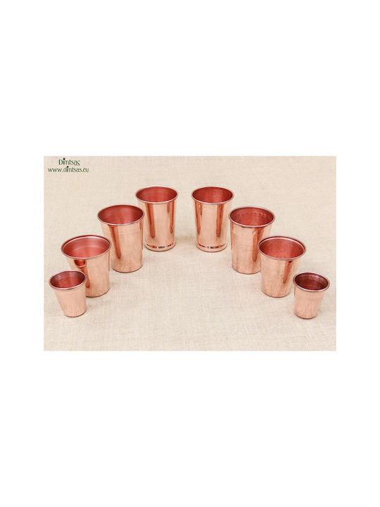 Copper Water / Cocktail/Drinking Glass 300ml Rose Gold