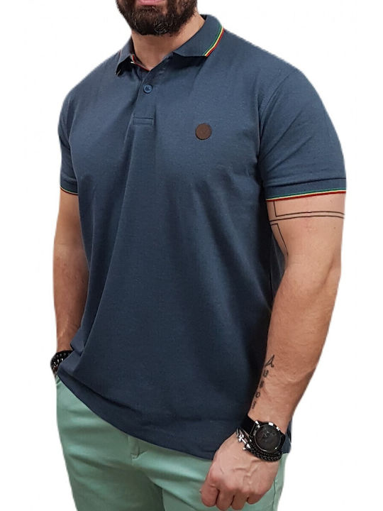 Поло Тениска Navy Grey