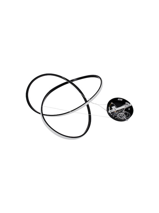 GloboStar Dexter Pendant Light Black 67x73x17cm