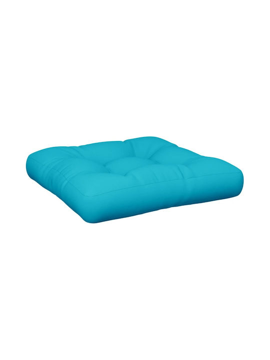 vidaXL Waterproof Pallet Bench Cushion Turquoise 58x58cm.