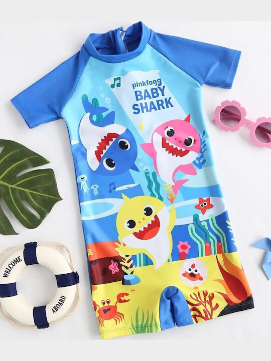 Babykids Kinder Badeanzug Einteilig Blau