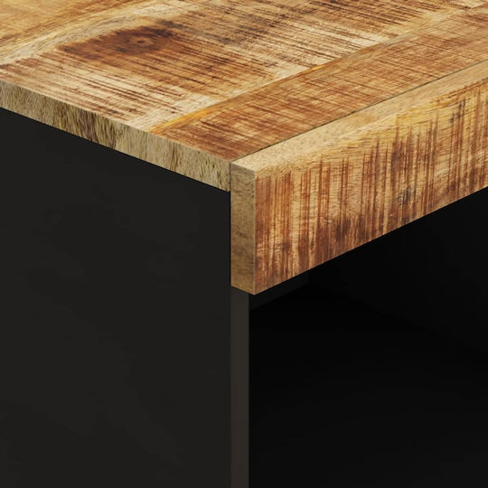 Βιβλιοθήκη Μαύρη 85x33x75εκ.