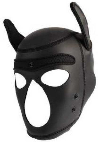 Chisa Novelties Doggy Hood BDSM Μάσκα σε Μαύρο Χρώμα