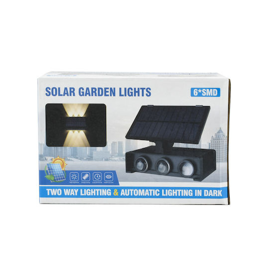 Wall-Mounted Outdoor Light LED IP65 6W with Cool White Light