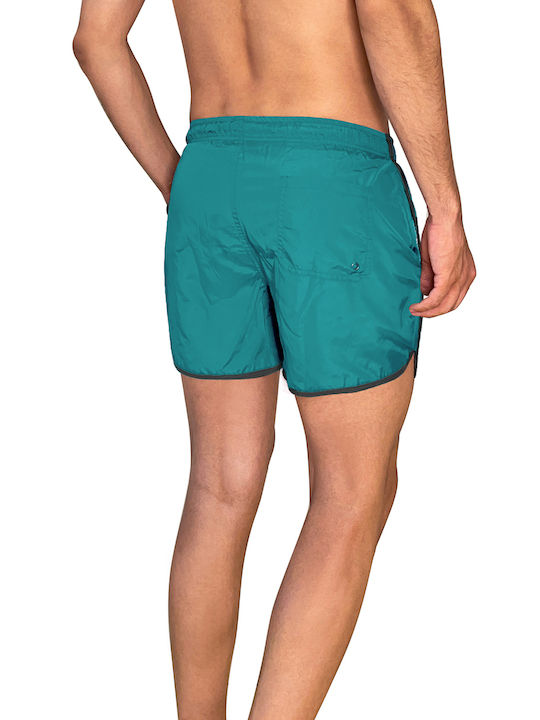 3Guys Herren Badebekleidung Shorts Grün